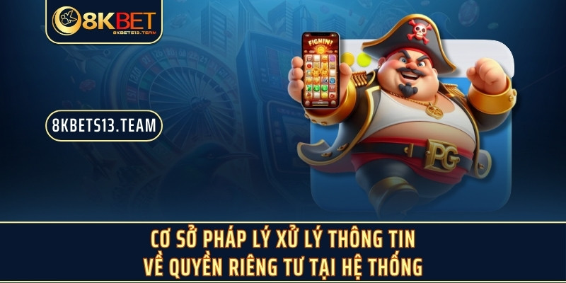 Cơ sở pháp lý xử lý thông tin về quyền riêng tư tại hệ thống